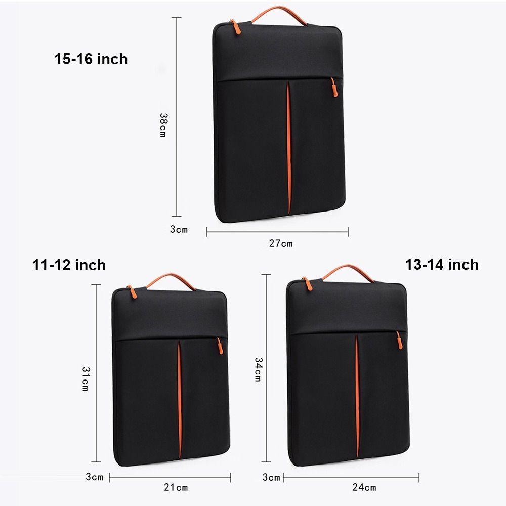 Travel Laptop Sleeve Bag - Portable Carry Case - Grey - 13-14 Inch