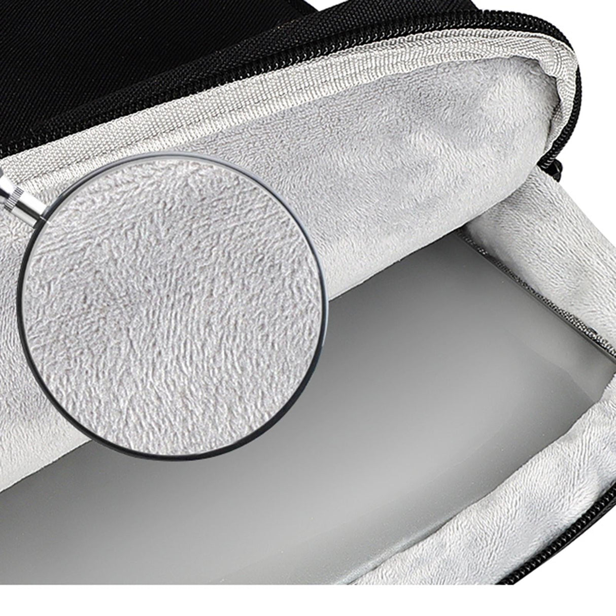 Thickened Polyester Laptop Bag - Fits 14.1-15.4 Inch Devices - Pink