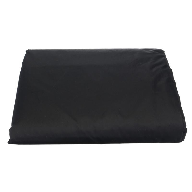 Waterproof Outdoor Corner Sofa Cover - 286x222x82cm - Black