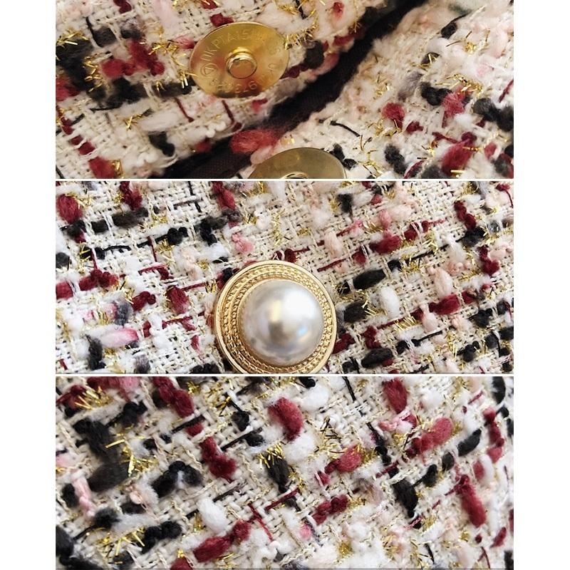 Black Woolen Knit Bucket Bag For Women - Black Onesize