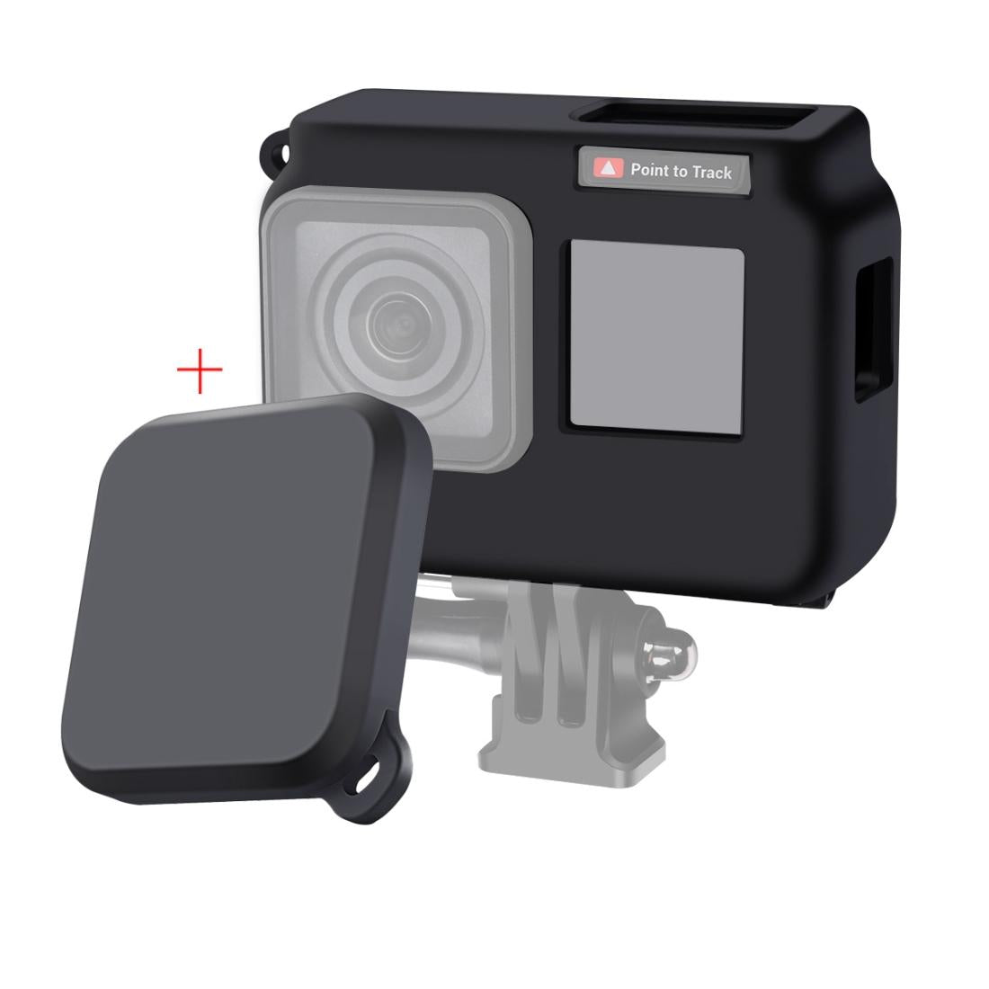 Silicone Case with Lens Cap for Insta360 one r - Shockproof