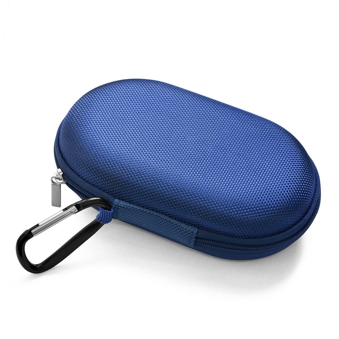 Protective Bag with Carabiner for b & o Beoplay P2 Bluetooth Speaker 2 Pcs - Black