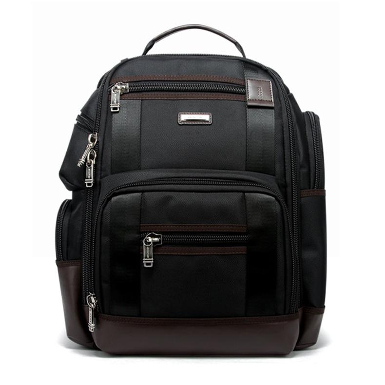 Large Capacity Multi-layer Laptop Backpack with Breathable Design - 15.6 Inch Black - 35x20x43cm