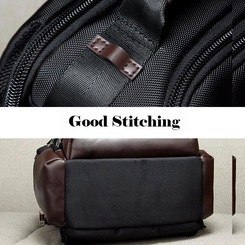 Large Capacity Multi-layer Laptop Backpack with Breathable Design - 15.6 Inch Black - 35x20x43cm