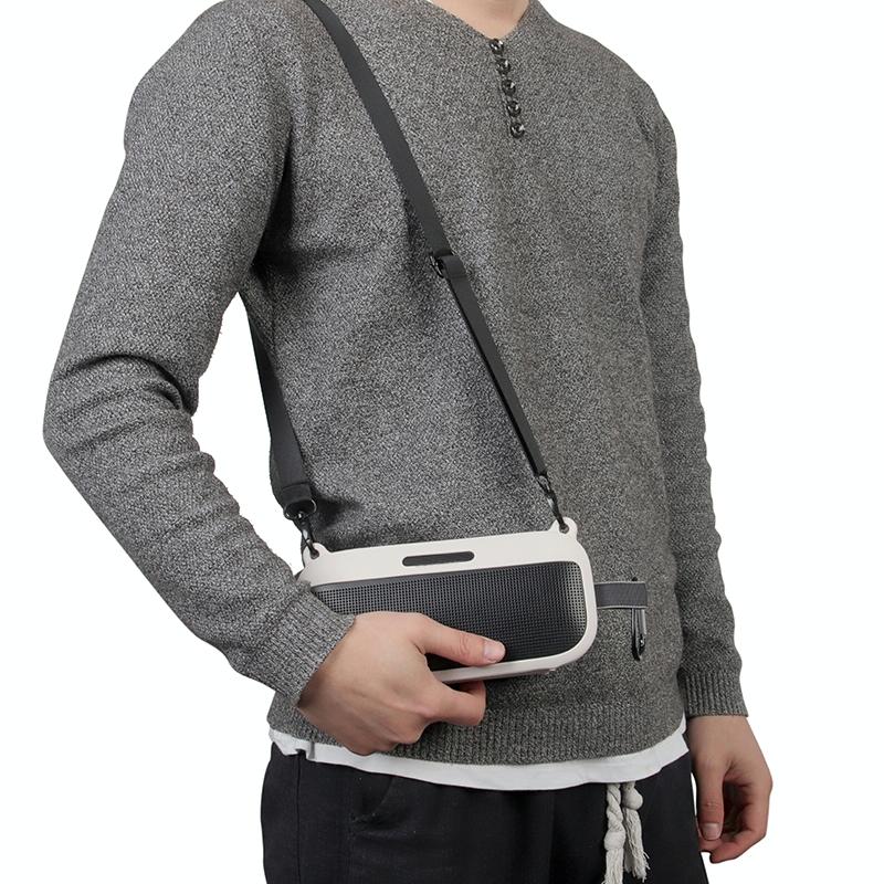 Flexible Silicone Cover for Bose Soundlink Speaker - Silver Gray