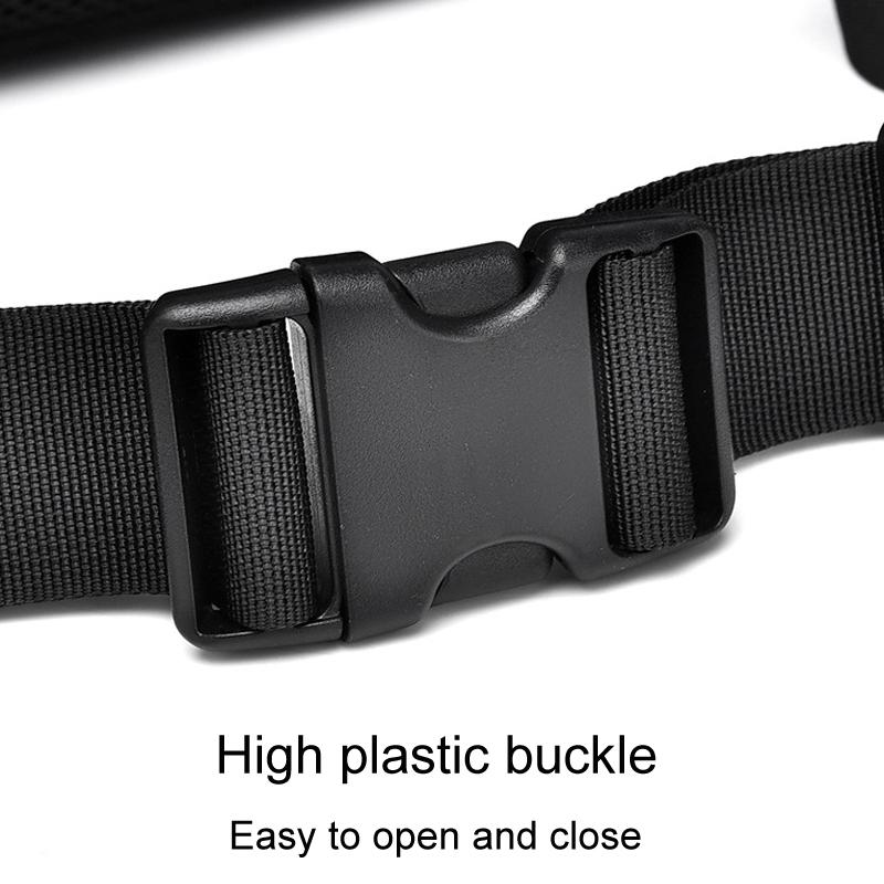 Waterproof Men Crossbody Waist Pack Gray