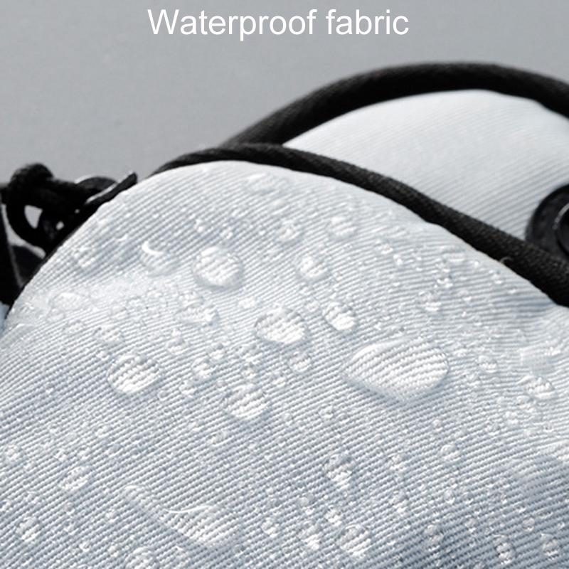 Reflective Cell Phone Arm Bag For Outdoor Fitness - Gray