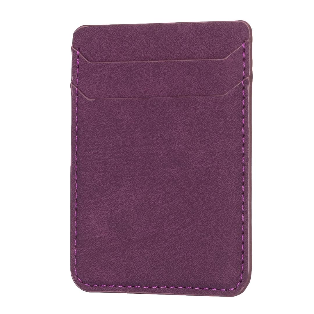 Frosted Card Bag Sticker For Mobile Phones - Pink