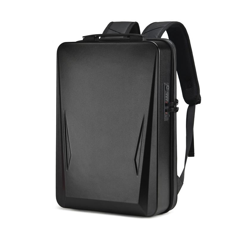 15.6-17.3 Inch Hard Shell Gaming Backpack for Men - Silver