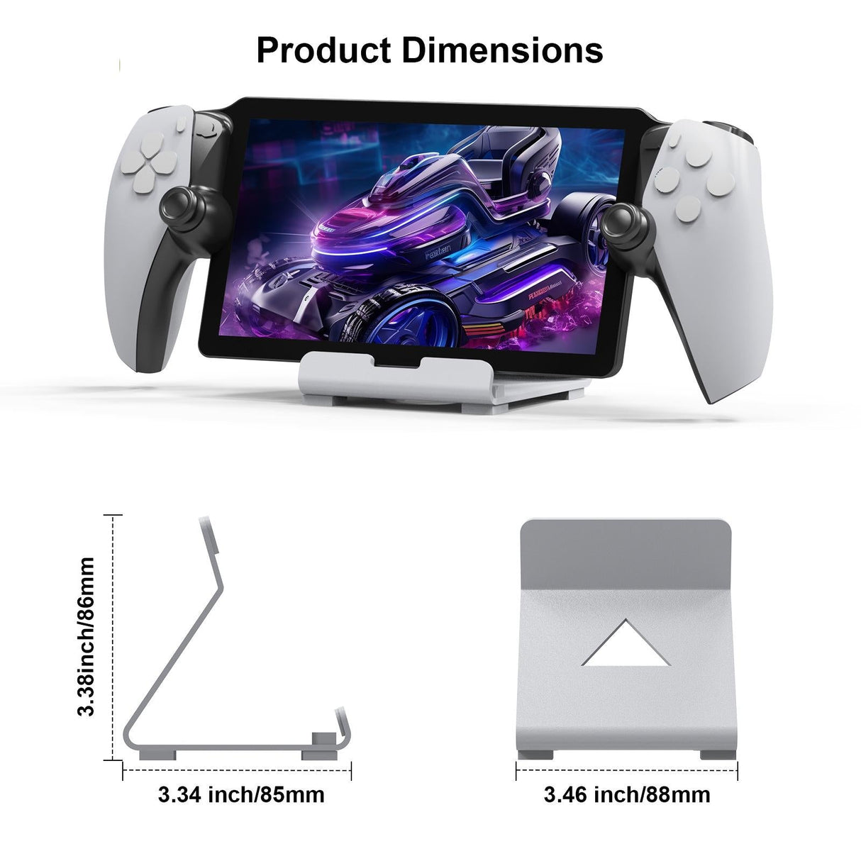 Universal Gaming Desktop Stand - Multi Device - White