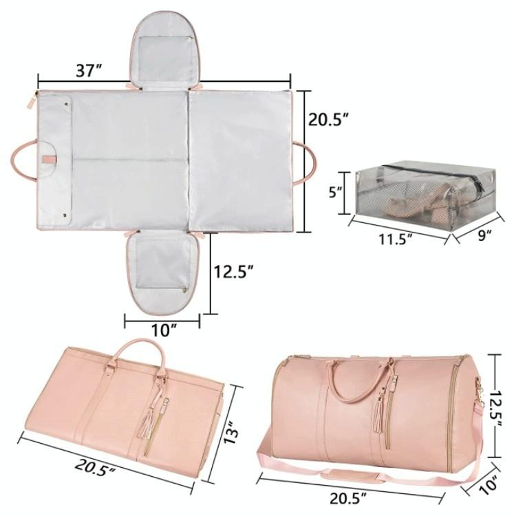 Portable Fitness and Outdoor Storage Bag - Beige