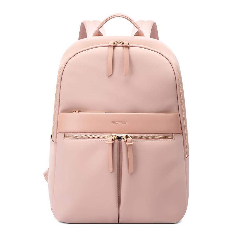 Waterproof 14-inch Laptop Backpack - Lightweight and Casual - Pink