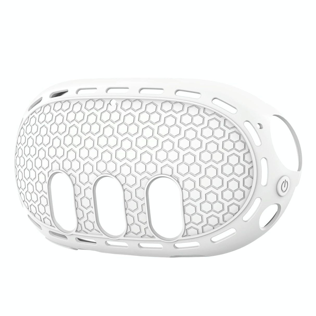 Silicone Vr Host Case for Meta Quest 3 - Fits All Sizes - White