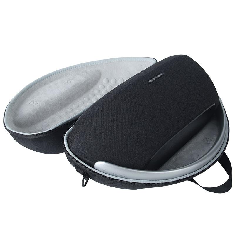 Outdoor Portable Speaker Protection Bag for Harman Kardon Go & Play3 - Black Orange