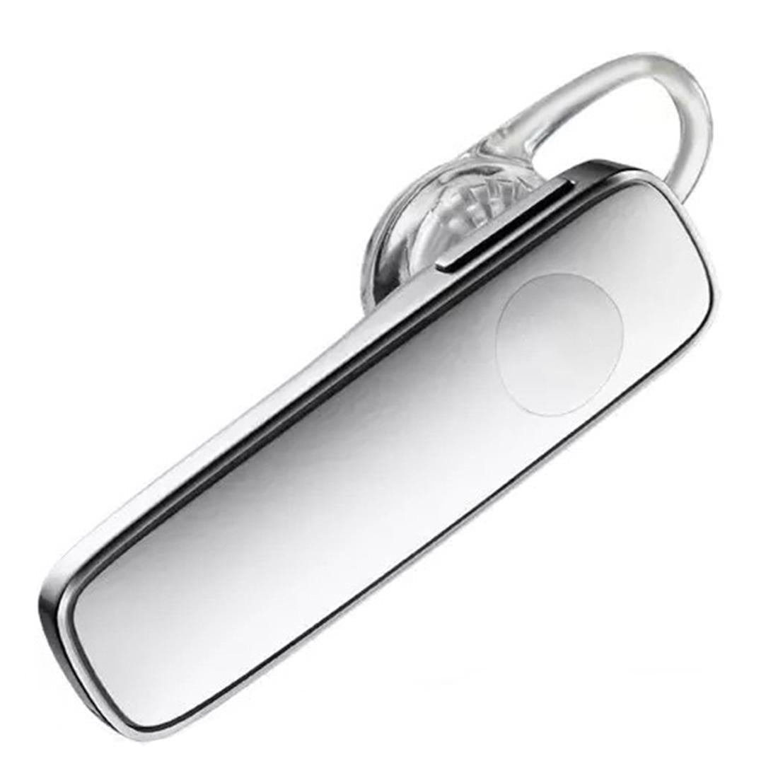 Wireless Bluetooth Earphone - M165 Car Ear Hanging Type - White