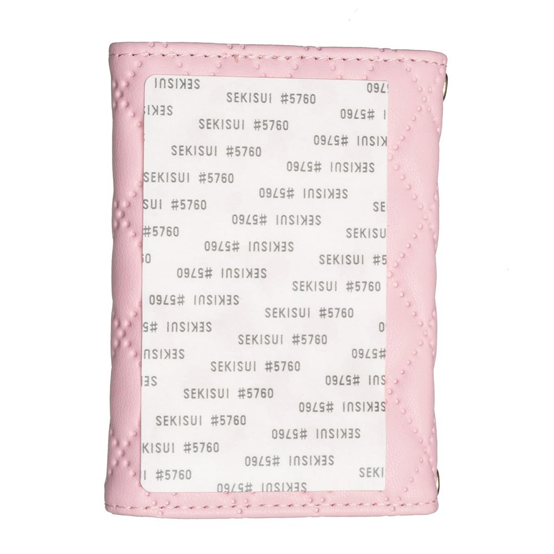 Horizontal Card Bag For Mobile Phones Sticker - Pink