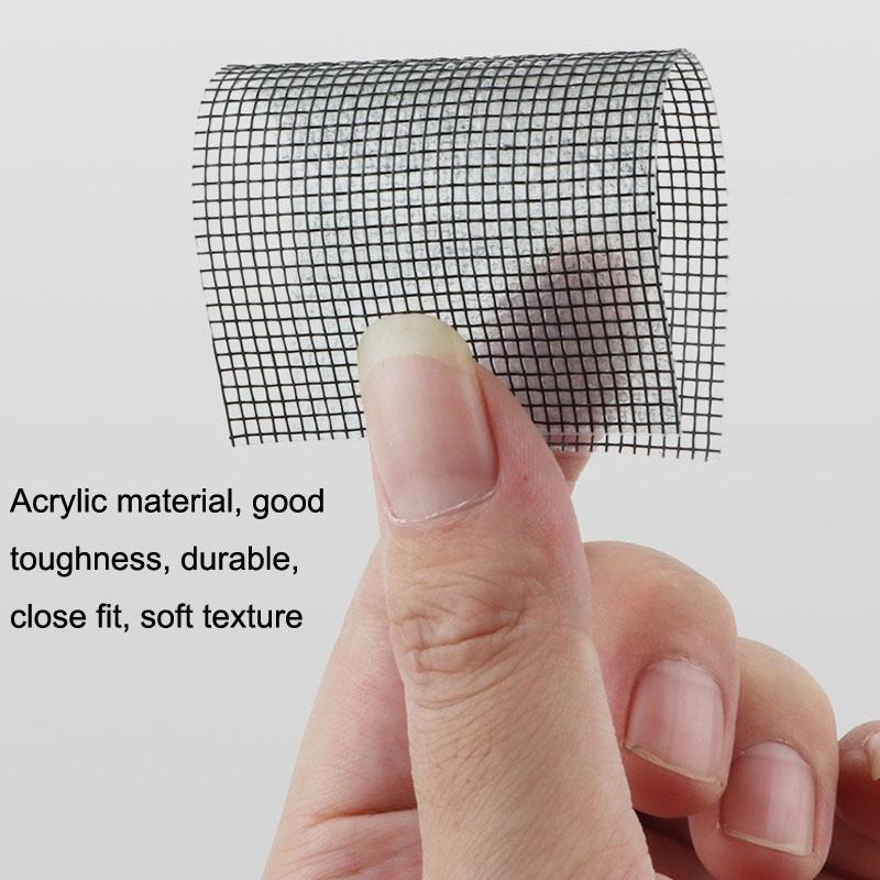 Anti-mosquito Window Screen Curtain - Repair Subsidy - White
