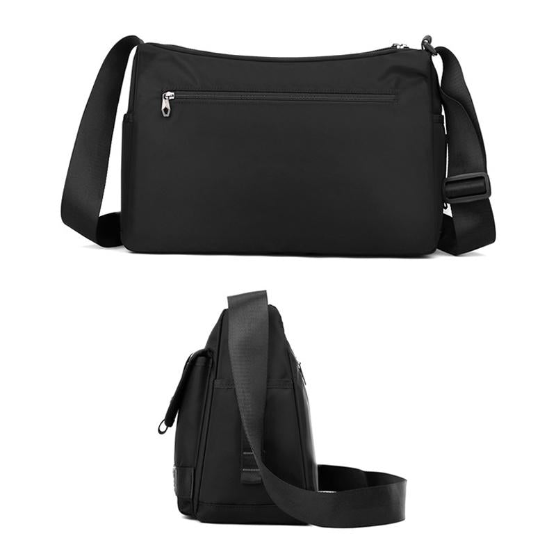 Crossbody Shoulder Bag For Casual Men Outdoor Functionality - Grey