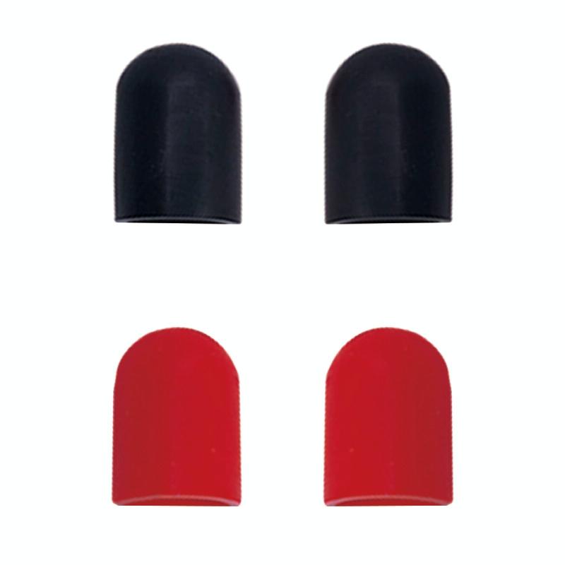 6-piece Silicone Foot Support for Xiaomi Mijia M365 Electric Scooter - Red