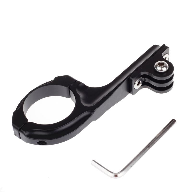 Bicycle Handlebar Holder with Connector Mount for Xiaomi Yi Sport Camera - Black