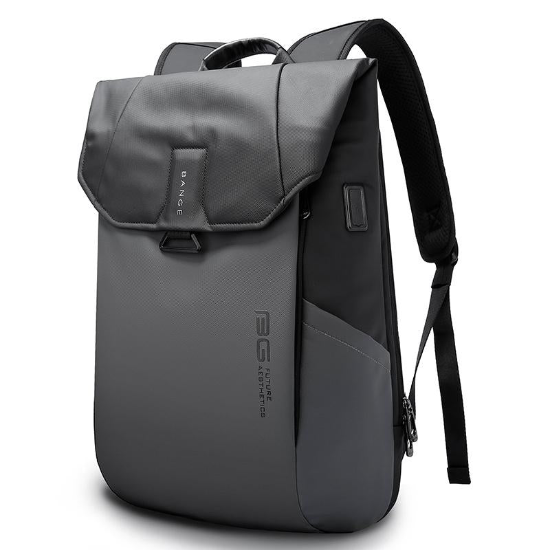 Waterproof Anti-theft Laptop Backpack for Daily Work and Business - 15.6 Inch - Grey