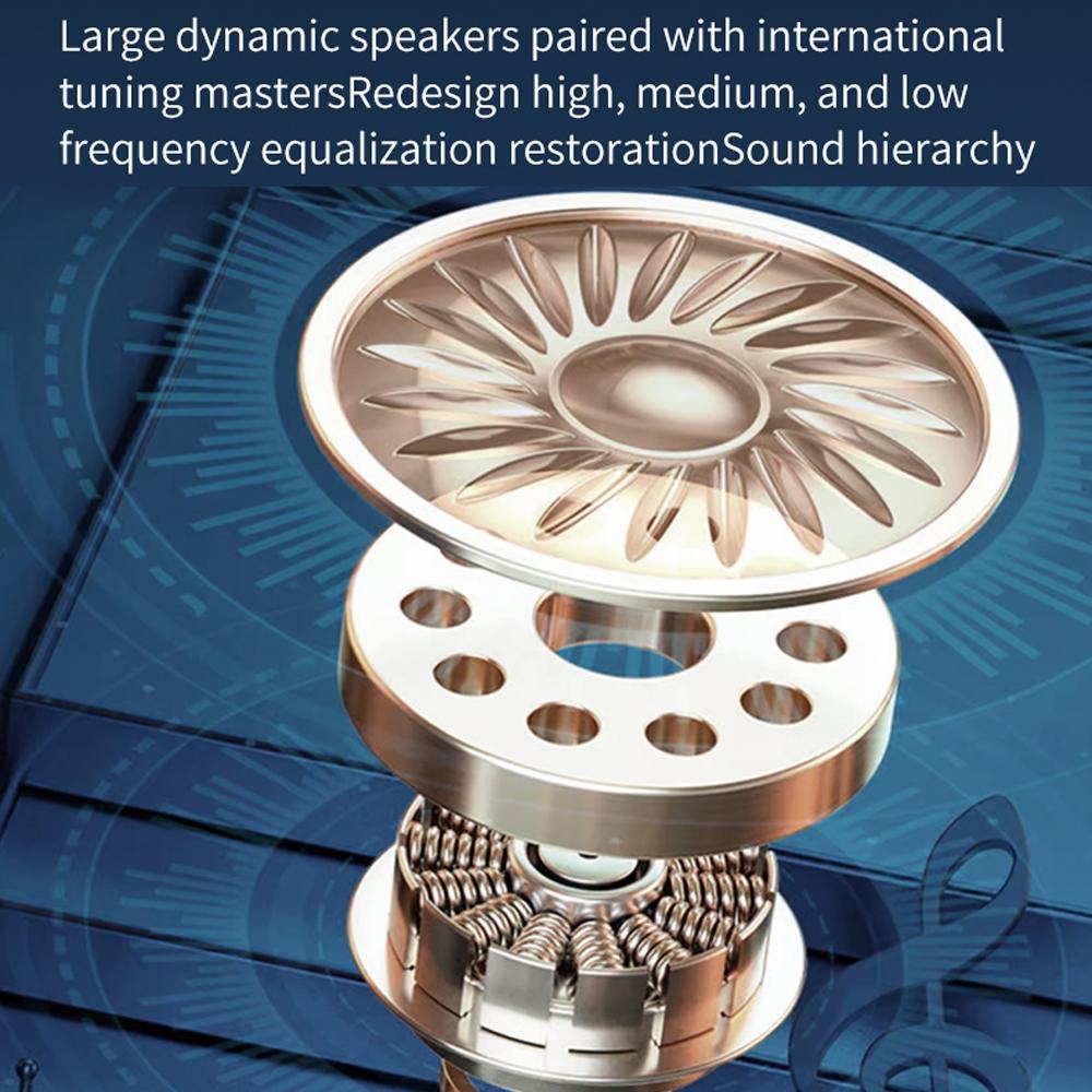 Mini Invisible Bluetooth Earphones with Charging Case - White