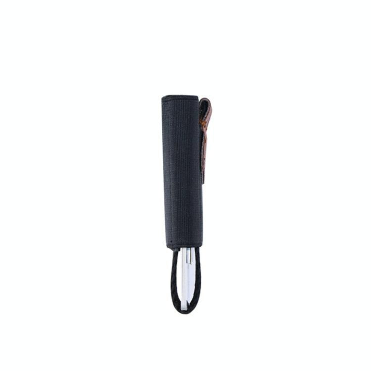 Leather Credit Card Holder For Men & Women Black