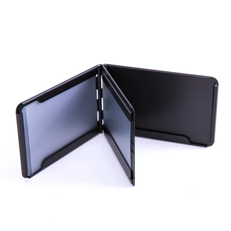Aluminum Driver License Box Multifunctional Credit Card Storage - Green