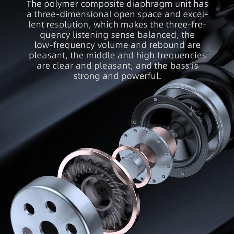 Wireless Bluetooth Earphones with Charging Case - F8 - Red Double Ear