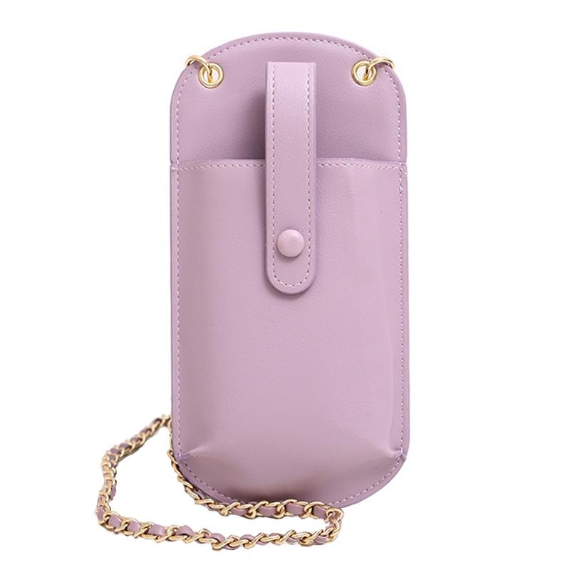 Compact Cell Phone Crossbody Bag - Red