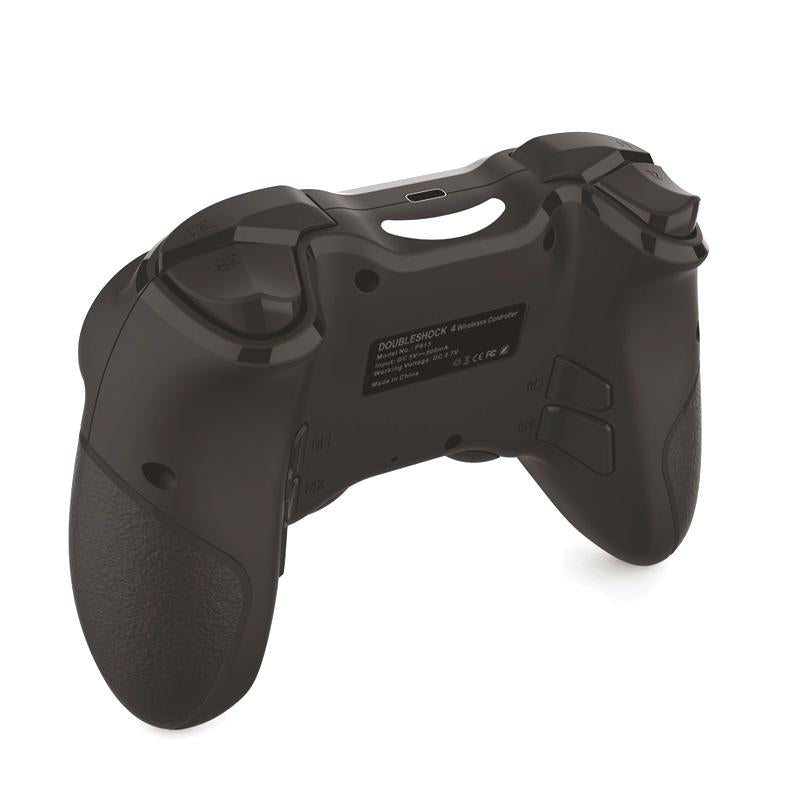 Bluetooth Gamepad for Ps4 Pro with Dual Vibration and Six-axis Control - Blue Black