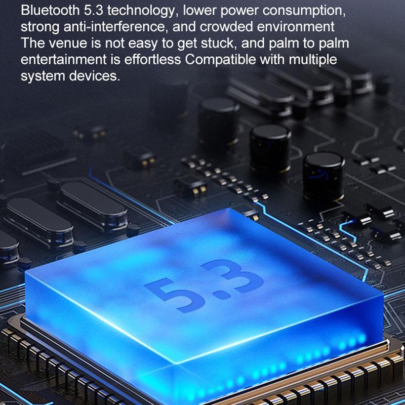 Wireless In-ear Earphones with Digital Charging Case - J2 - White