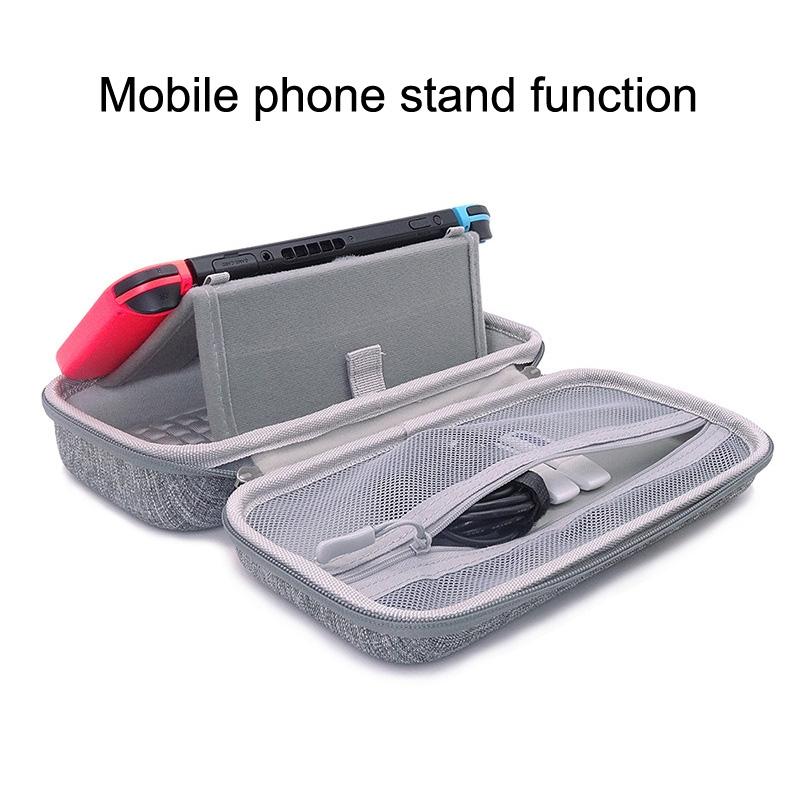 Switch Oled Console Protective Eva Sleeve - Gray