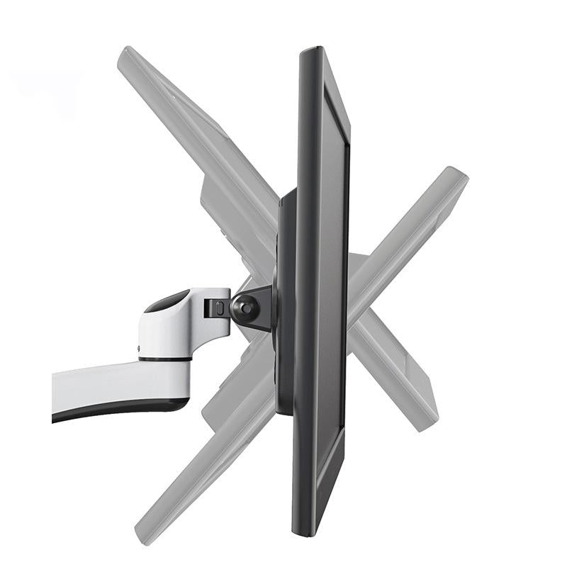 Rotating Aluminum Monitor Bracket for Lifting Lcd - Perforation