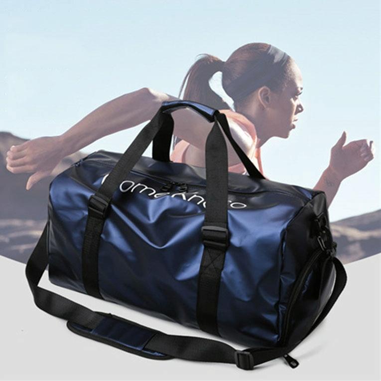 Waterproof Gym Bag - Compact and Durable - Blue