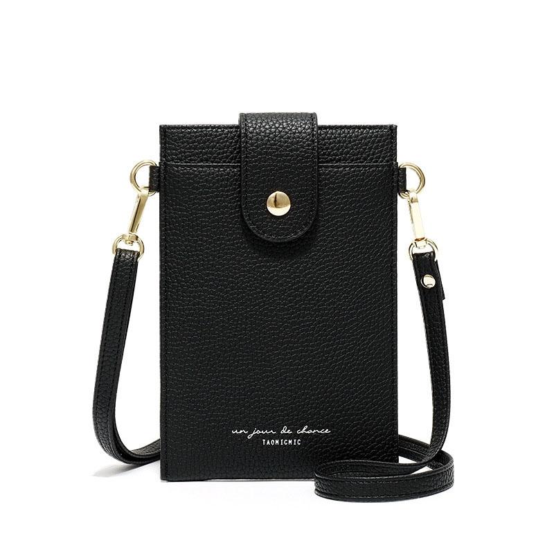 Stylish Thin Messenger Bag For Women - Red