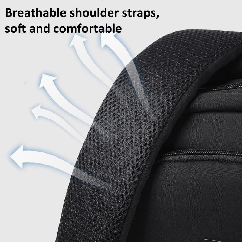 Versatile Solid Backpack For Teens & Adults - Gray