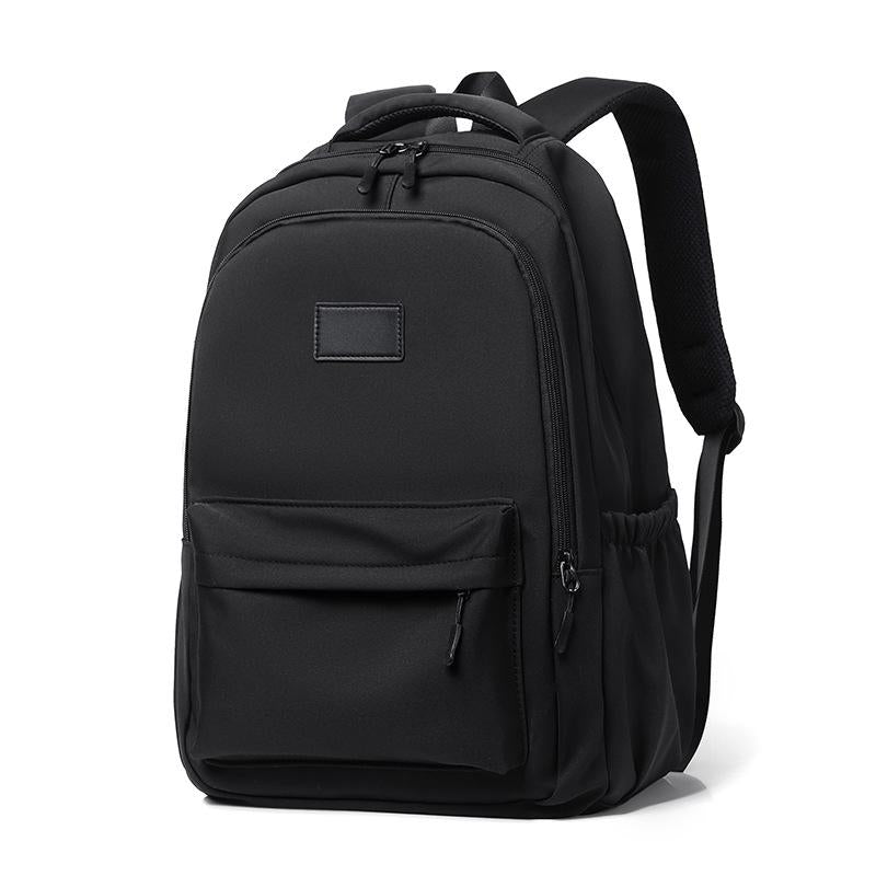 Versatile Solid Backpack For Teens & Adults - Gray