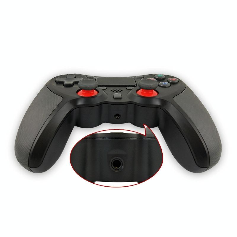 Wireless Bluetooth Game Controller for Ps4 - Rubberized - Blue