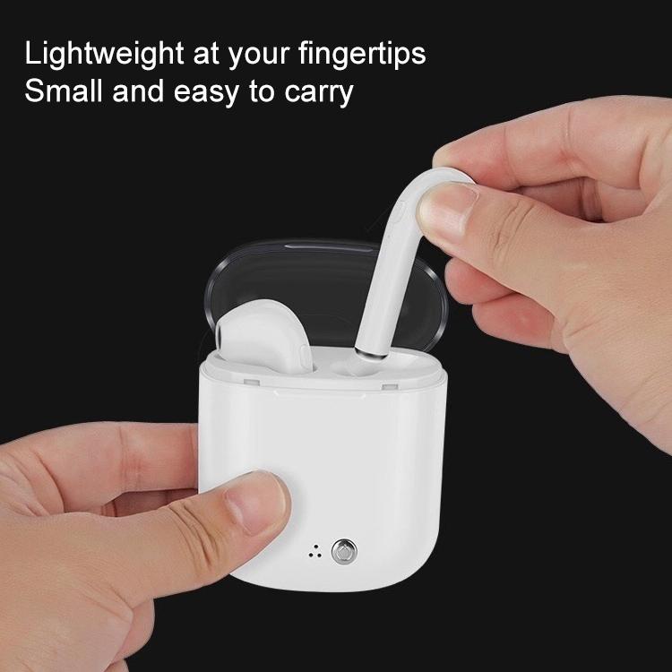 Wireless Bluetooth Tws Earphones with Charging Bin - I7s Binaural Plating - Gold