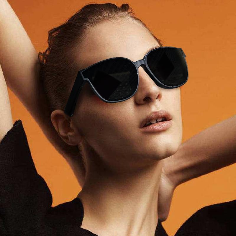 Smart Audio Sunglasses with Bluetooth Earphone - A13 - Brown