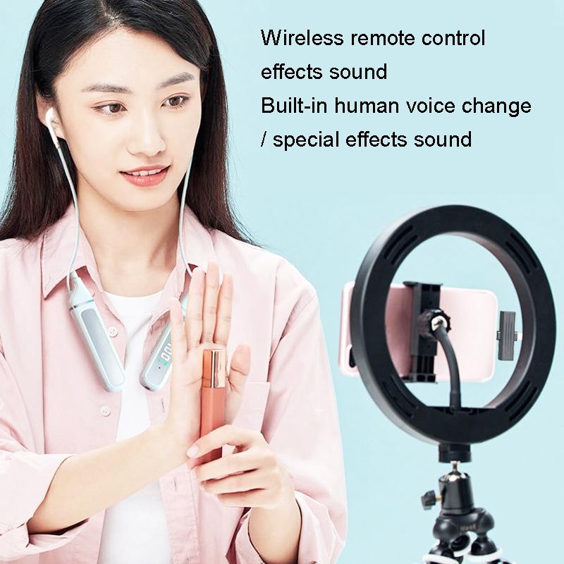 Wireless Sports Earphones with Bluetooth 5.3 and Built-in Sound Card - White