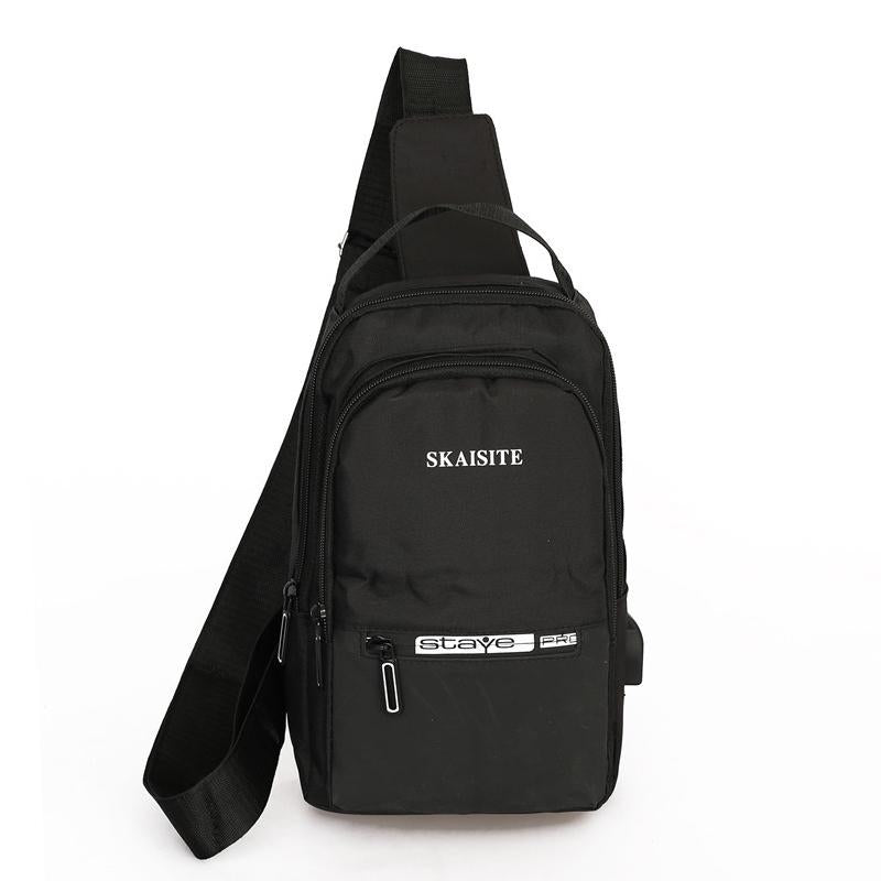 Men Crossbody Bag For Outdoor Sports Leisure - 1-Grey