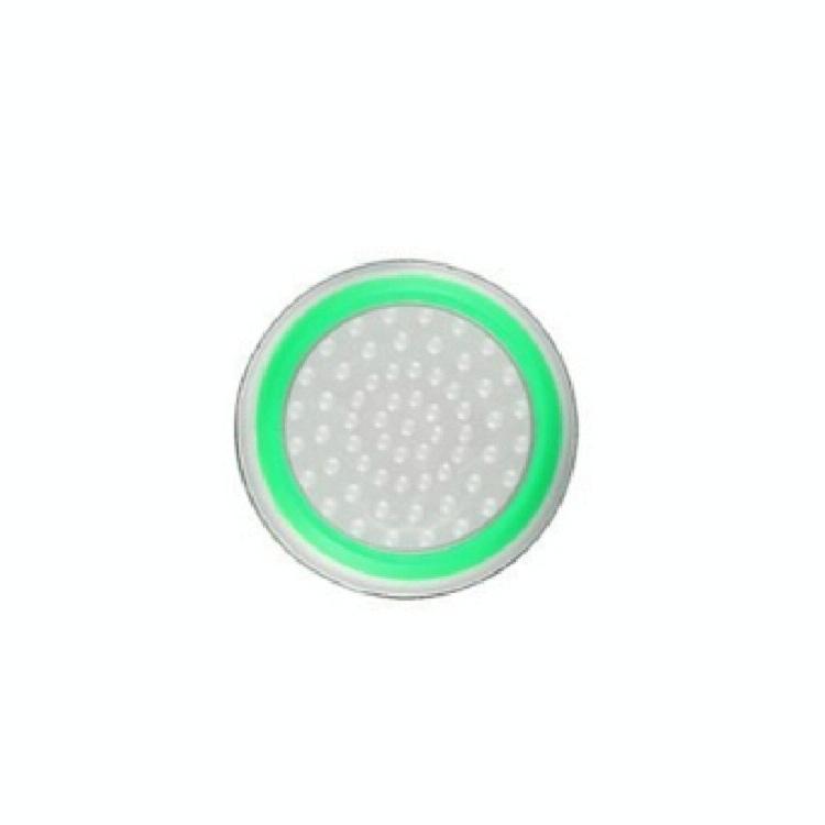 10-piece Luminous Gamepad Button Caps for Ps5 / Ps4 / Ps3 / Xbox one / 360 / Pro / Series x / s - Transparent Red Circle