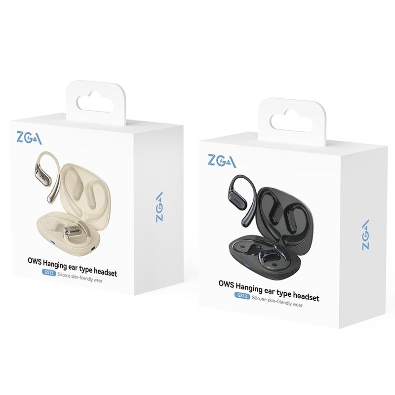 Wireless Bluetooth Earphone Ear-mounted - White