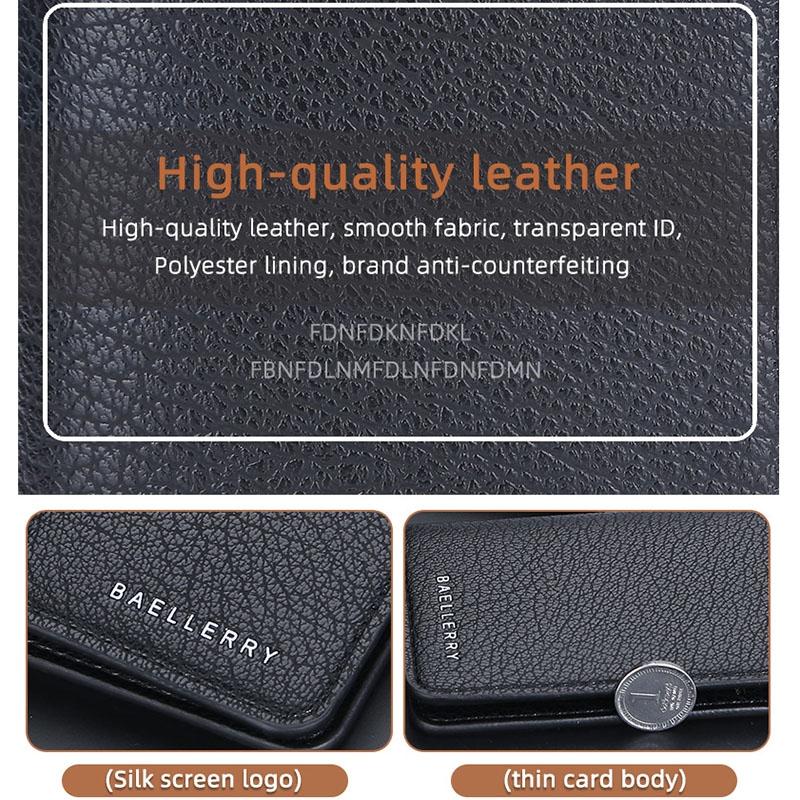 Lightweight Litchi Pattern Card Holder Coffee