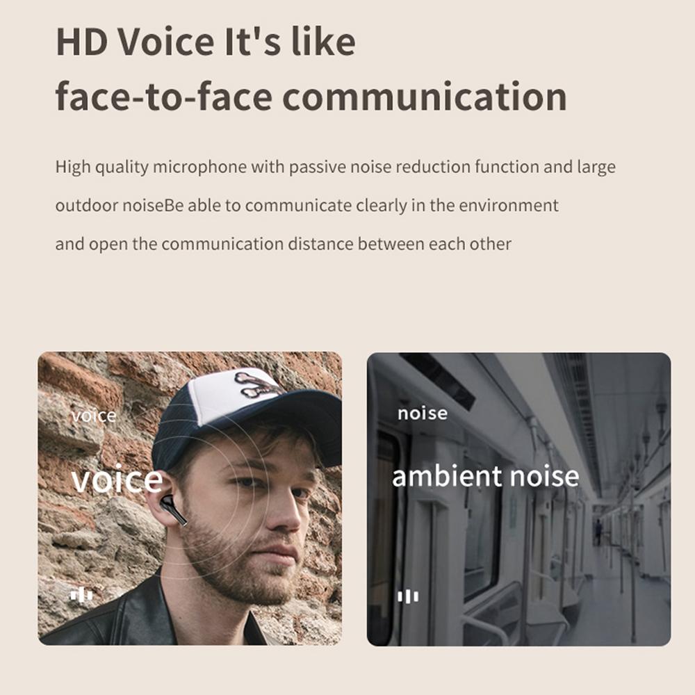 Waterproof 9d Stereo Bluetooth Earphones with Charging Case - White