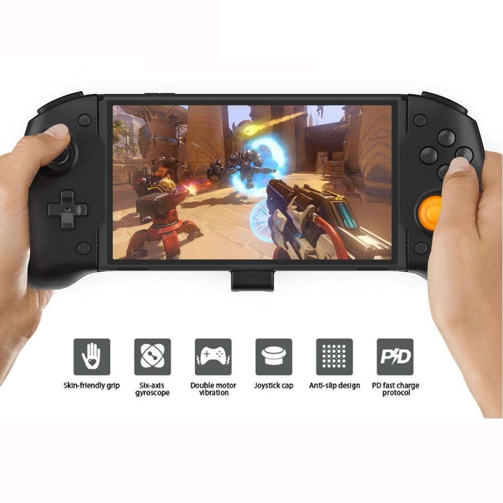Oled In-line Gamepad for Nintendo Switch by Dobe - Black