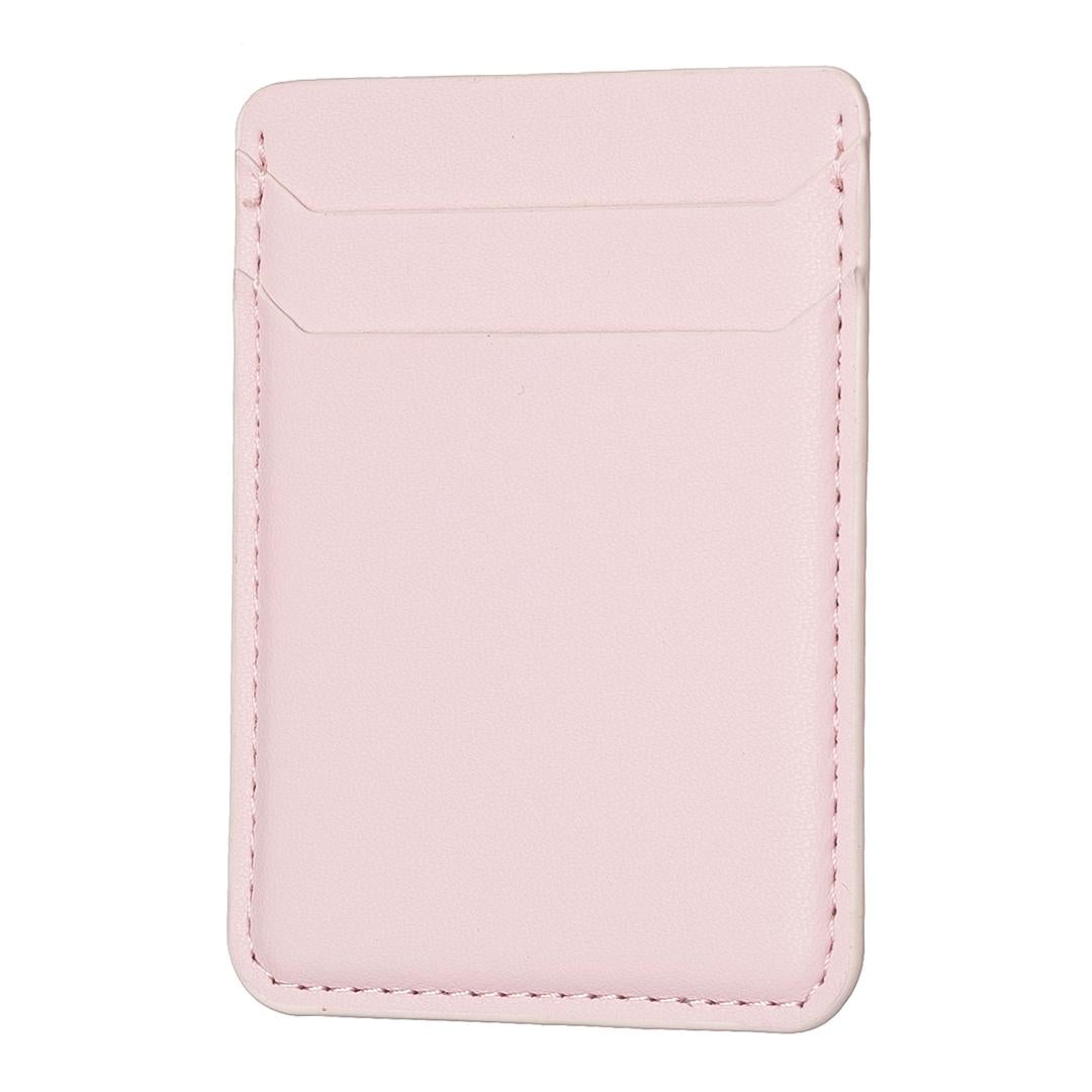 R20 Texture Card Bag Back Sticker For Mobile Phones - Pink