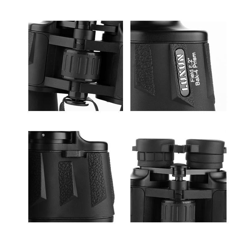 High Power Outdoor Binoculars for Low Light Night Vision - 20x50 - Armygreen